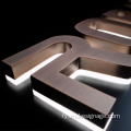 Platende backlit LED-kanaalbrief